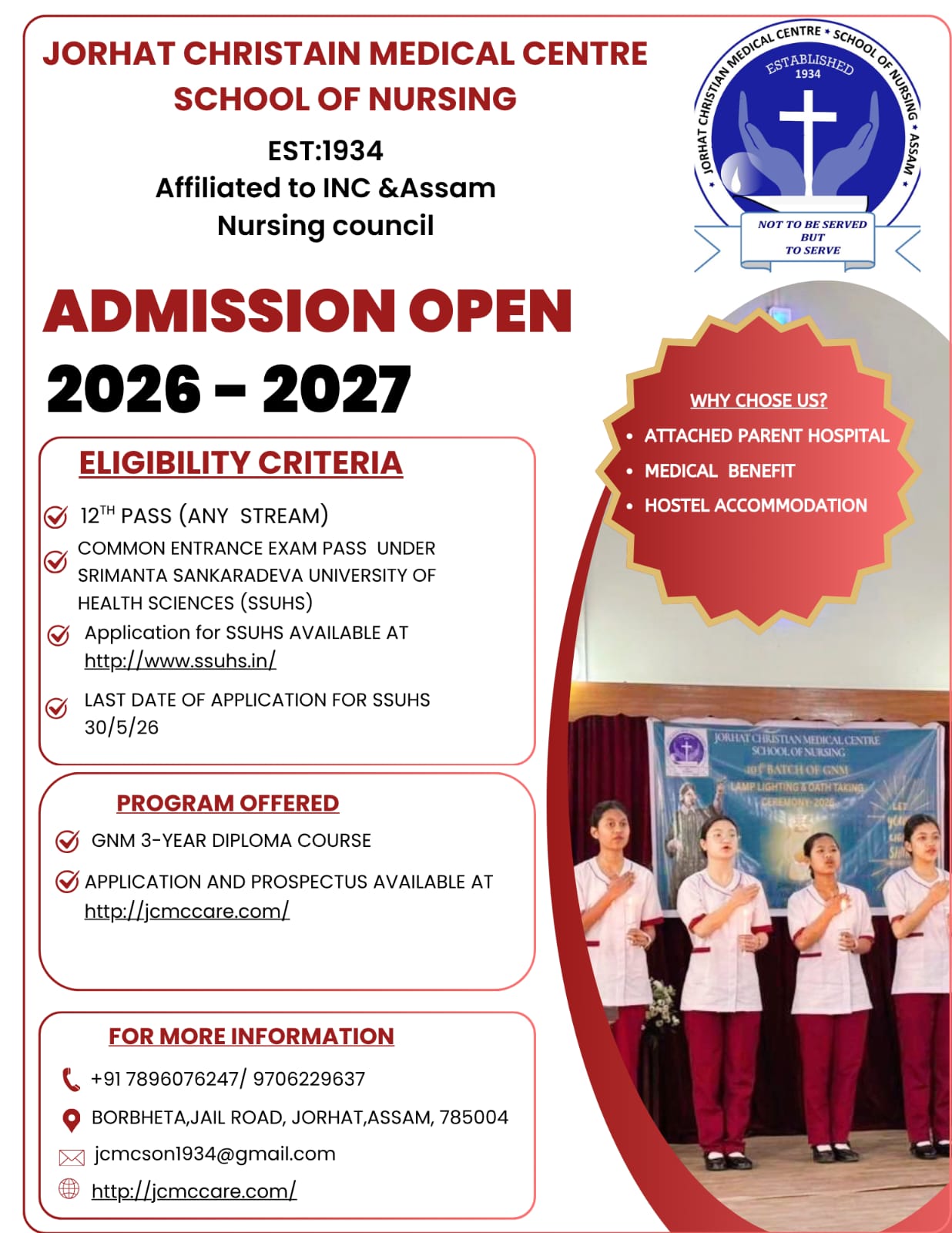 GNM Entrance Examination 2026